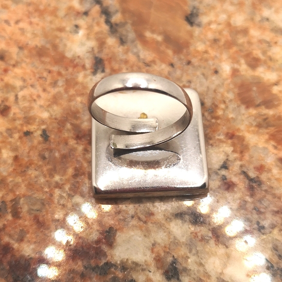 Adjustable shell inlaid ring - Picture 4 of 4